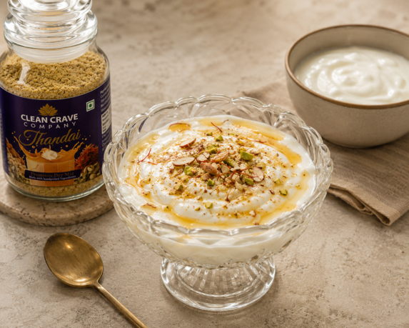 Saffron & Pistachio High-Protein Greek Yogurt Parfait